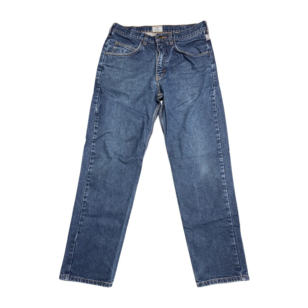 Tyndale FR Flame Resistant Jeans Mens 32x32 Blue Denim Work Pants CAT 2 USA Made